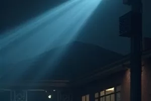 长街灯火剧集封面，老街上修表摊的俯拍画面