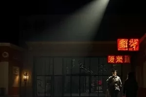 风从北方来剧集封面，雪原上行驶的一列绿皮火车
